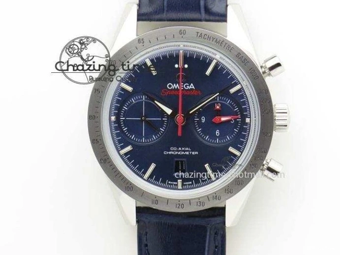 0215 Breathable Seamaster Professional Chrono RG Black Ceramic Black Dial On Black Gummy Strap A 8214